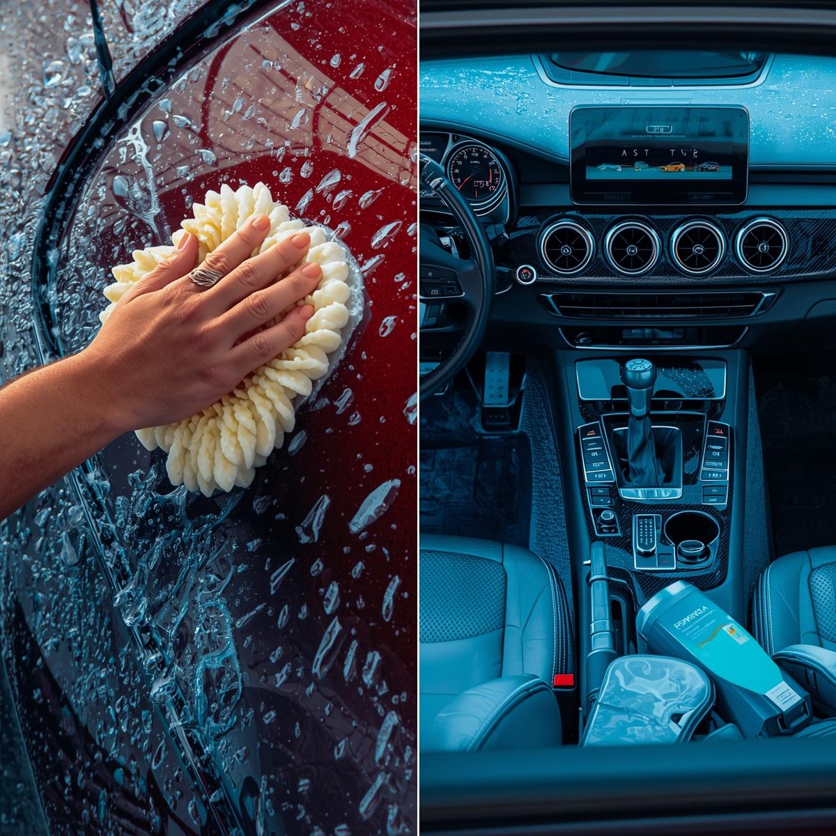 Paint protection wax application at Traxylonoeazir